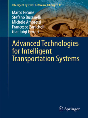 cover image of Advanced Technologies for Intelligent Transportation Systems